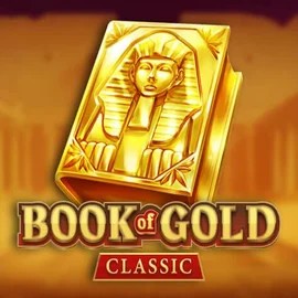 Book of Gold Classic slot logo by Playson at Gransino Casino