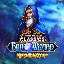 Try Fire Blaze Blue Wizard Megaways slot by Rarestone Gaming on gransinocasinoo.de – logo image