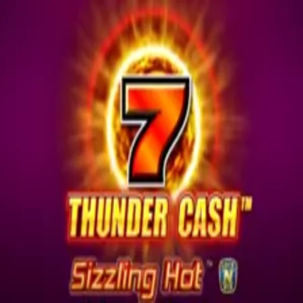 Thunder Cash Sizzling Hot by Novomatic, showcased at gransinocasinoo.de – game logo